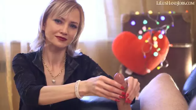 Poster: LILUSHANDJOBS - Happy Valentines Handjob Ruined Cumshot