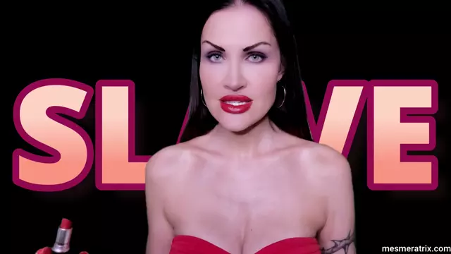 Poster: Lady Mesmeratrix Fucks Your Mind - The Lipstick Curse JOI